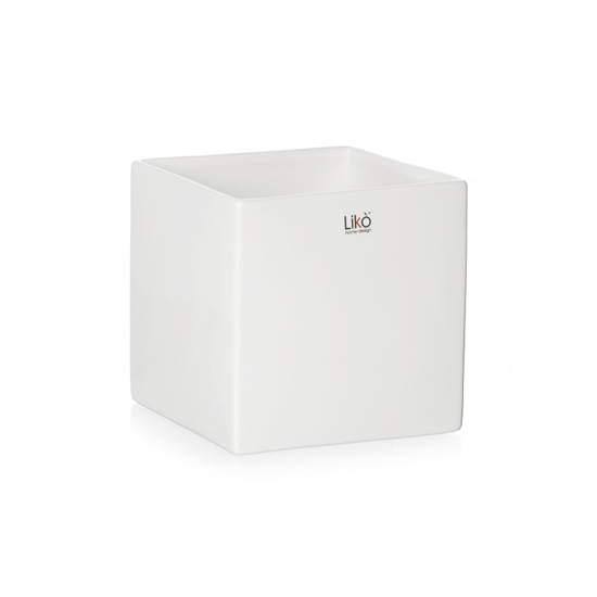 Picture of CUBO 16.2 x 16.2 x 16.2  cm WHITE