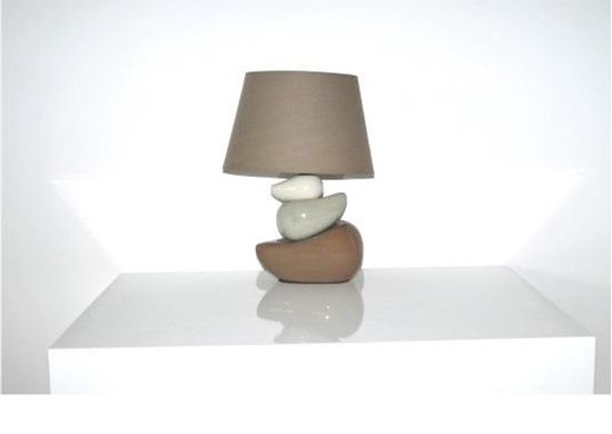 Picture of LAMPADA IN CERAMICA COL. TORTORA D.23XH.32 CM
