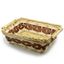 Immagine di CESTA SFOGLIA MARRONE N. BIANCO RETTANGOLARE CM45X35H15