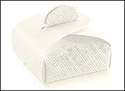 Immagine di TORTINA 105X105X90 PELLE BIANCO