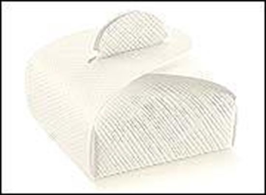 Immagine di TORTINA 105X105X90 PELLE BIANCO