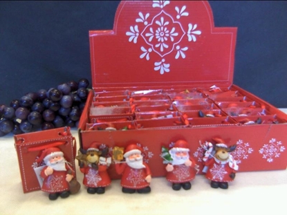 Immagine di MAGNETE NATALIZIO C/BUSTINA 4 ASS. 5 CM