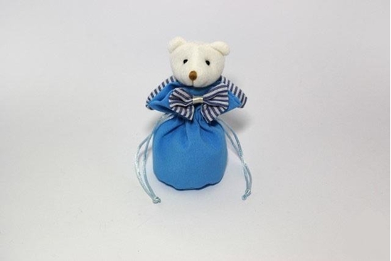 Picture of SACCHETTINO ORSETTO COL. CELESTE12XH.16 CM (CF 12)