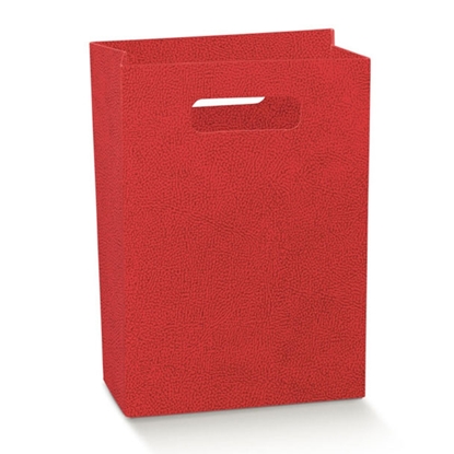 Immagine di SHOPPER 90X45X140 PELLE ROSSO cf. 10 pz..
