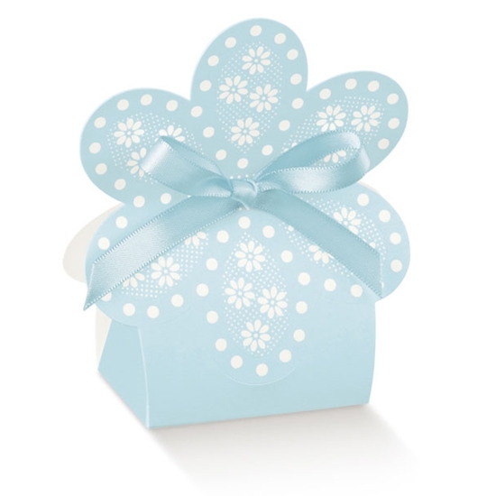 Immagine di BORSA FIORE POIS 602X40X90 MM. ATELI. AZZURRA