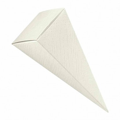 Immagine di CONO C/F 115 MATELASSE BIANCO CF. 10 PZ.