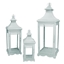 Immagine di LANTERNA METALLO 1-3 BIANCO QUADRO CM26X 26H75