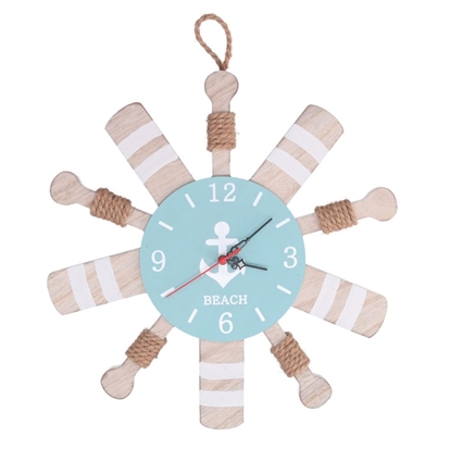 Picture of OROLOGIO LEGNO MARE REMI TONDO CM38X41/4 7X2