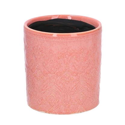 Immagine di VASO CERAMICA ROSA TONDO 8H8,5
