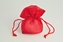 Immagine di SACCHETTO ORGANZA 12X11,5 CM ROSSO (CF 10)