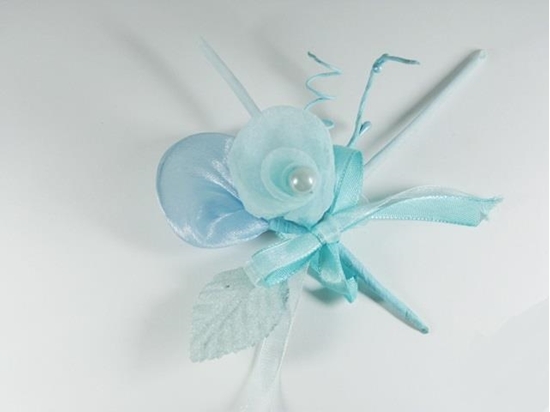 Picture of ROSA MONOCONFETTO COL. CELESTE 10 CM (CF 24)