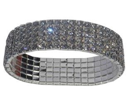 Immagine di BRACCIALE STRASS 5 FILI