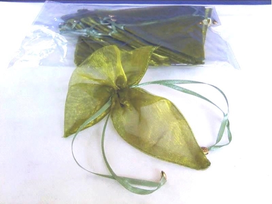 Picture of SACCHETTO TRIANGOLARE VERDE CF. 12 PZ.