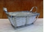 Immagine di CESTO RETT. BIANCO 2/M STRUTT. FERRO 27,5X19XH11