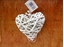 Immagine di CUORE RATTAN DA APPENDERE D. 15 CM. BIANCO