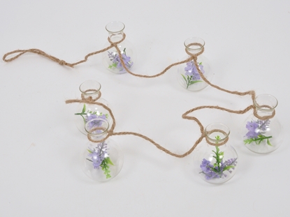 Immagine di GIRLANDA CON VASI DI PLASTICA