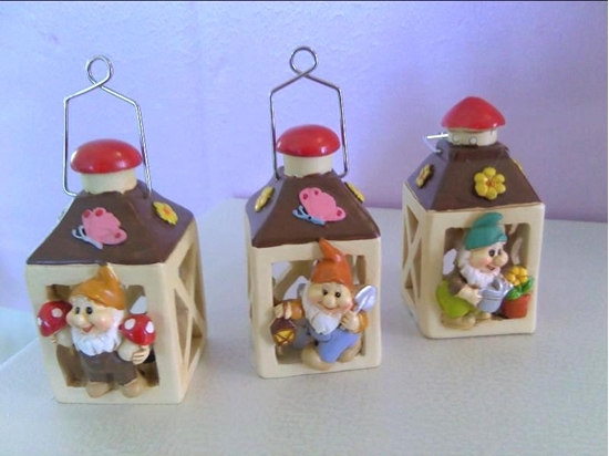 Immagine di LANTERNA GNOMI CON LED. ASS.