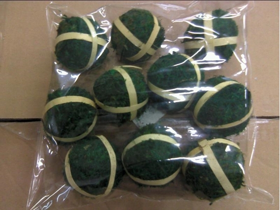 Immagine di MOSS BALLCM.6 CF. 10 PZ. NAT.