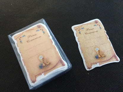 Immagine di MINI PERGAMENA COMUNIONE CF. 100 PZ.