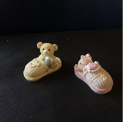 Immagine di ORSETTO SCARPET. RES. GIRL  C/GIOC. 6 CM.