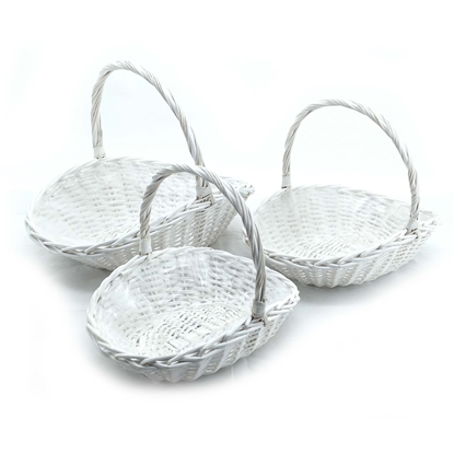 Immagine di CESTE S/3 PORTAROSE C/M P.32X18 H9/11/28 GR.53X41H/13/16/40
