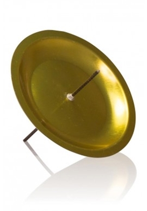 Immagine di PORTA CADELE PER CORONA D' AVVENTO D.8 CM CF.12 PZ