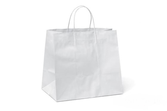 Immagine di SHOPPERS SURF XLARGE WHITE CM 35X22X32 CF.15 PZ.