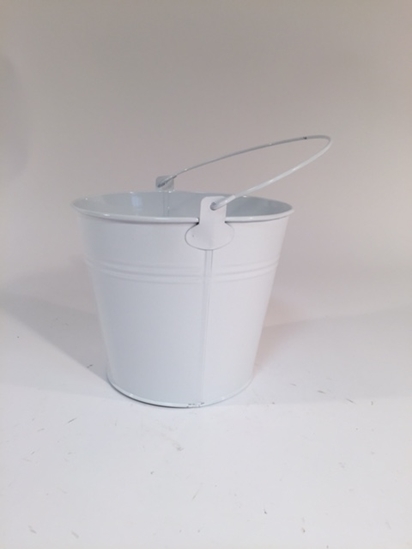 Immagine di SECCHIELLO LATTA D.12 H10 BIANCO