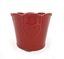 Picture of CASPO' BORDO ONDULATO SHABBY ROSSO LUCIDO D13,5 H12