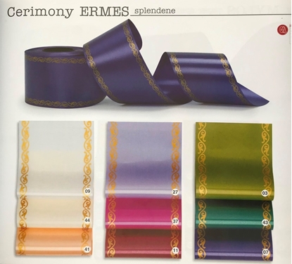 Immagine di NASTRO ERMES CERIMONY PAPER SINTETIC MONO MM 75X 50 MT.