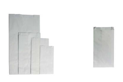 Immagine di BUSTE SOF.CARTA KRAFT BIANCA 8X16+2,5CM CF 100 PZ