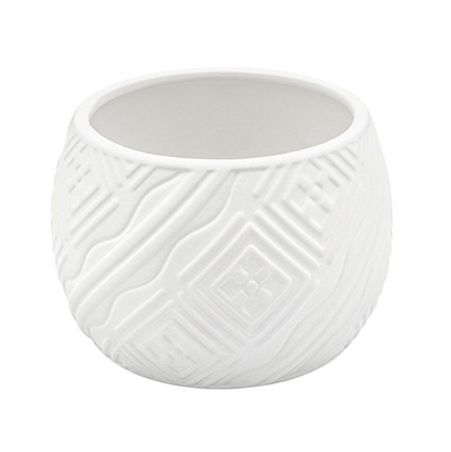 Picture of VASO CERAMICA BIANCA H100 D150 int.D140 mm