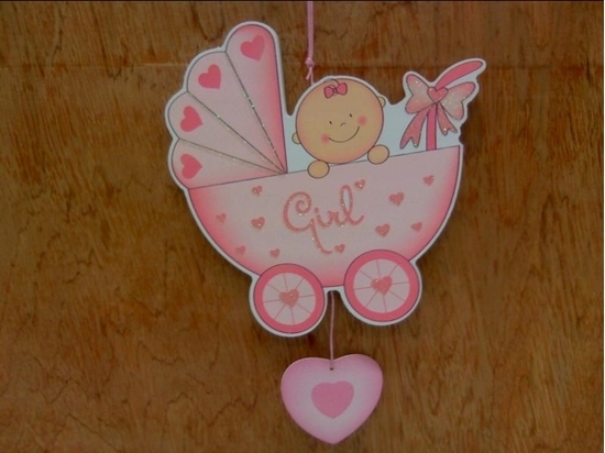 Picture of APPENDINO CARROZZINA ROSA H. CM. 16 + CUORE