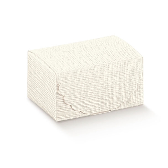 Immagine di SCATOLA SEGRETO MM180X115X85 SETA BIANCO