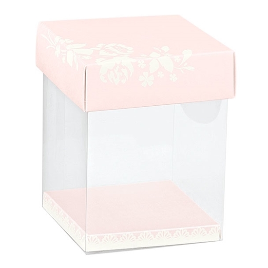 Immagine di SCATOLA PVC + COP. FONDINO 120X120X150 MM SHABBY cf.10 pz