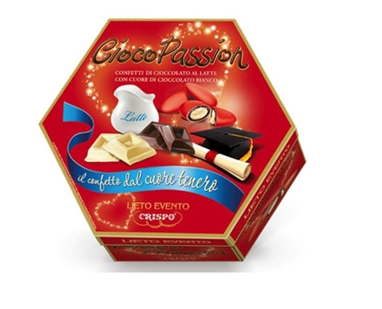 Immagine di CONFETTI LIETO EVENTO CIOCO PASSION ROSSO - AST. GR. 500