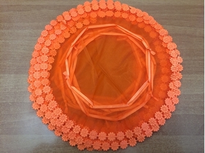 Picture of CENTRINO MERL. TONDO ARANCIO CF. 12 PZ.