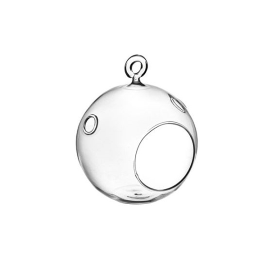 Immagine di SFERA VETRO DA APPENDERE H95 DMAX80 MM