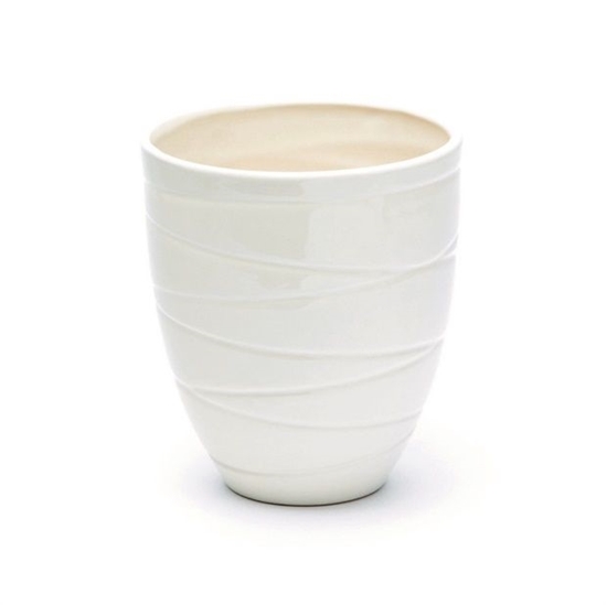 Immagine di VASO CERAMICA AVORIO H250 DMAX 220