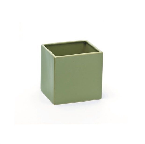 Immagine di CUBO CERAMICA H135X135X135 mm VERDE