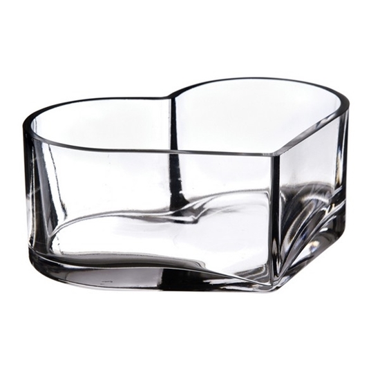 Immagine di VASO CUORE VETRO H.100 D.250 MM