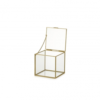 Picture of CUBO BOX 10,5*10,5*10,5 METAL GOLD