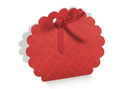 Immagine di BORSA ROTONDA CM. 58X40X85 SETA ROSSO CF. 10 PZ.