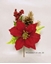Picture of POINSETTIA/BERRIES/CONE PICK 28cm
