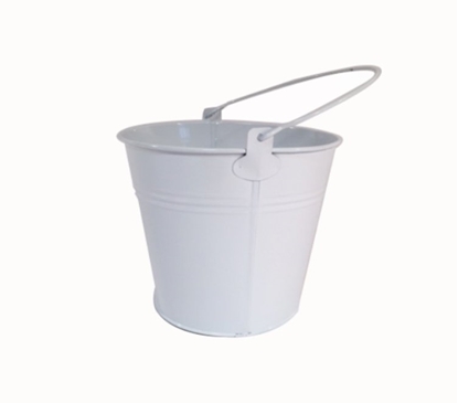 Picture of SECCHIELLO LATTA D.25 H21 BIANCO