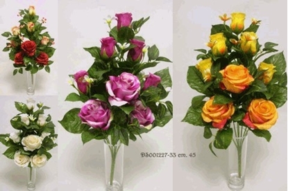 Immagine di ROSE/ROSE BUD FRONTALE x8 45cm