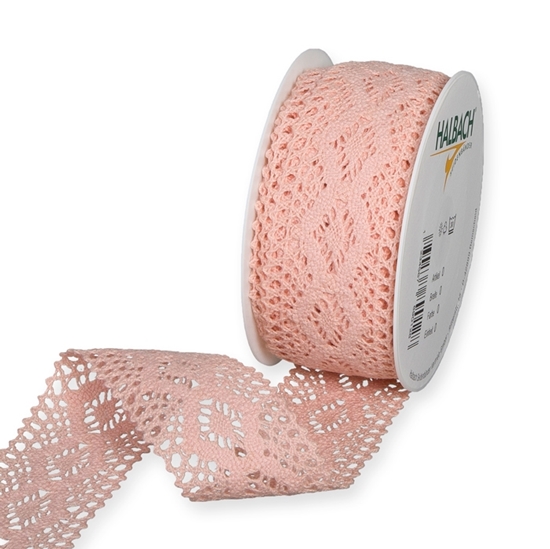 Immagine di PIZZO ALL'UNCINETTO, COTTON mm 35 x5 mt