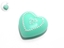 Picture of CANDELA CUORE DIAM. 6 X 6 H. 3 CM. COL. VERDE ACQUA