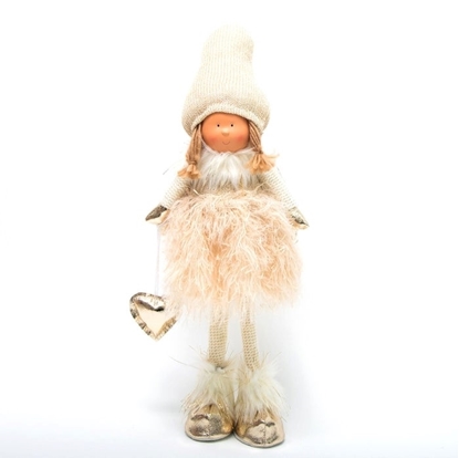 Immagine di Bambola DOLL CAPPUCCIO 39 CM cipria