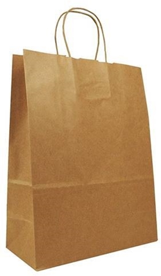 Immagine di SHOPPERS NEUTRO CORDINO BIOKRAFT 22X10X29 CF. 25 PZ.